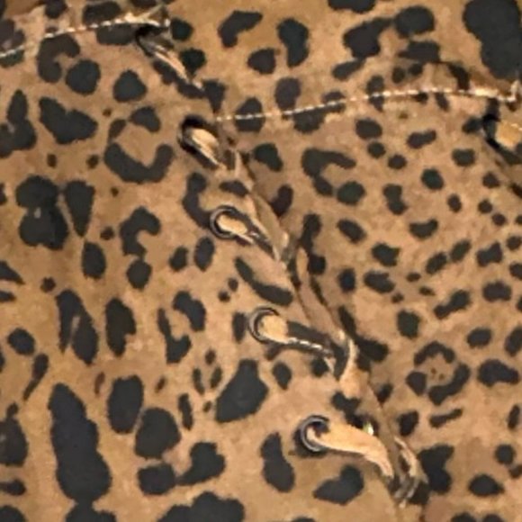 Bold Elements Leopard Print Jeans Size 18 Curvy Skinny - Picture 5 of 6